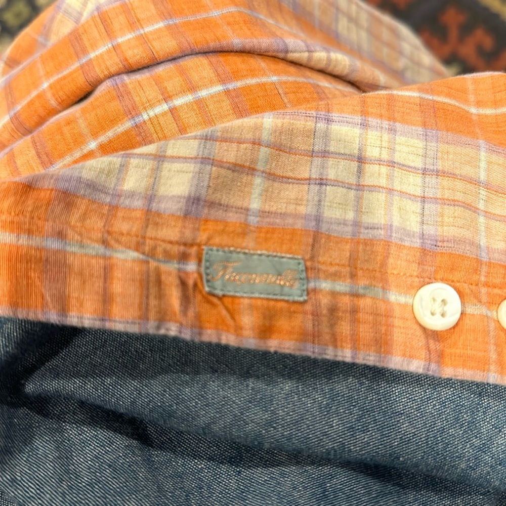 Faconnable Reversible Button Down, Ladies Size La… - image 2